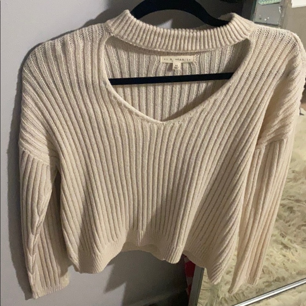 LA hearts sweater size XS